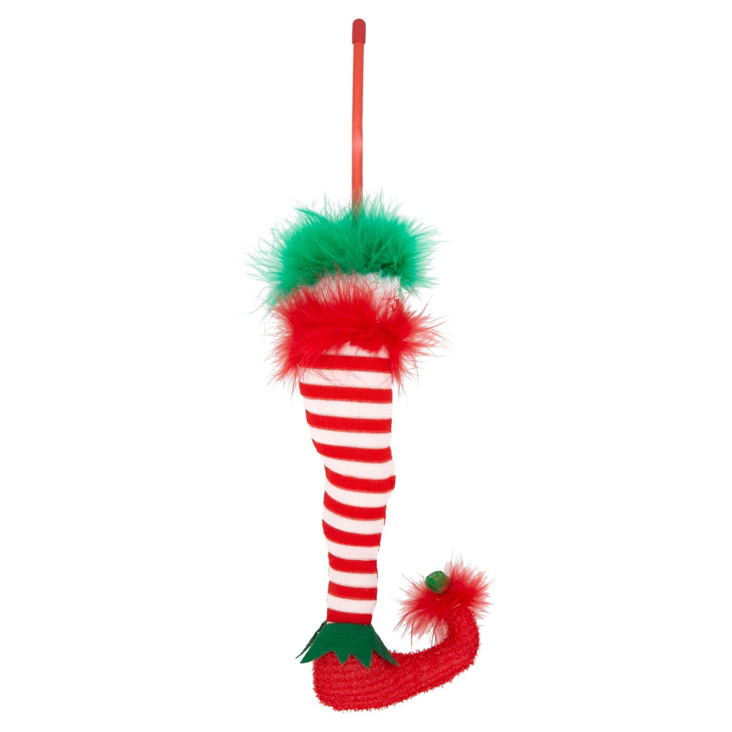 Pawsley & HoHoHo | Elf Leg Teaser | Wand Cat Toy
