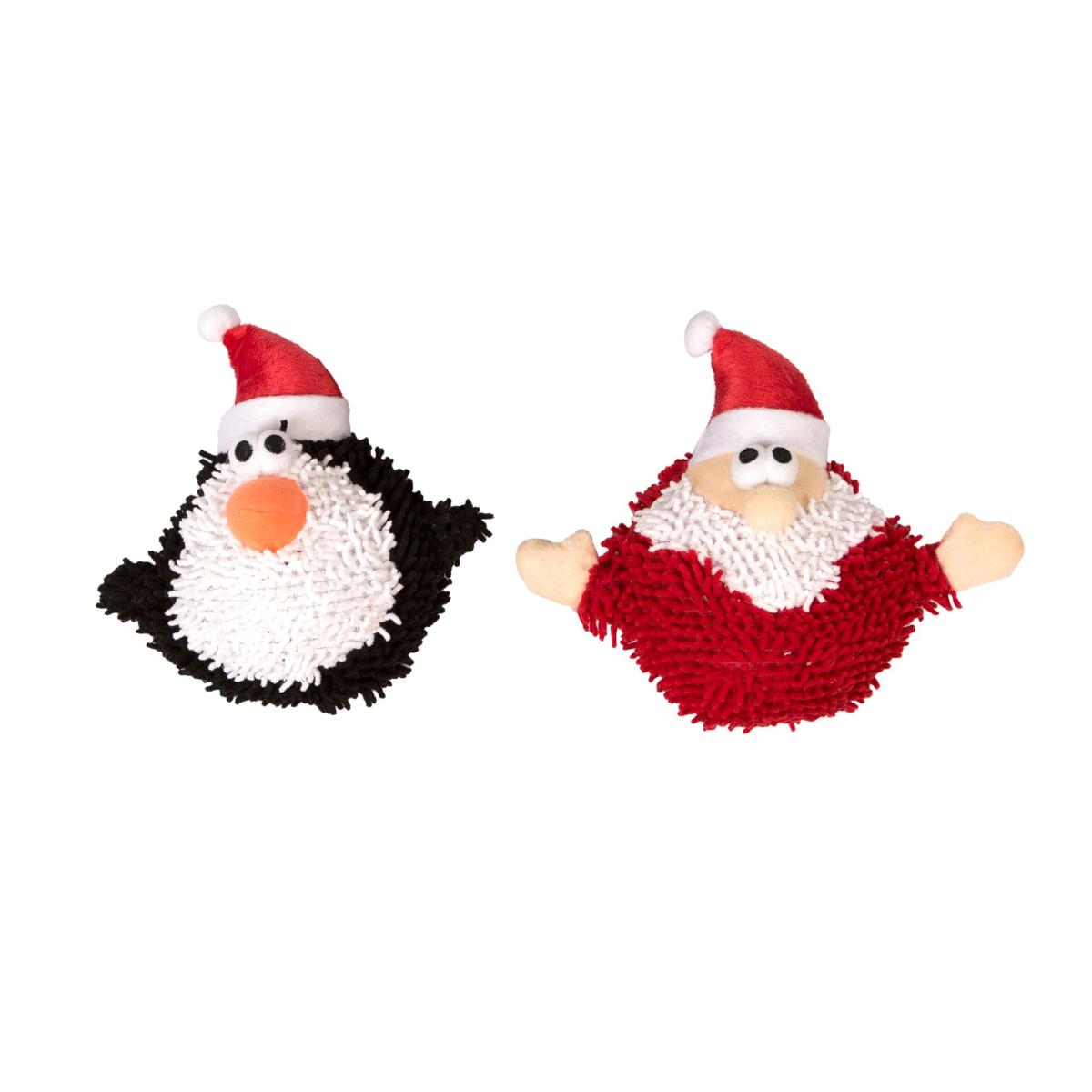 Armitage Pawsley | Christmas Dog Toy | Plush Festive Moppy Balls