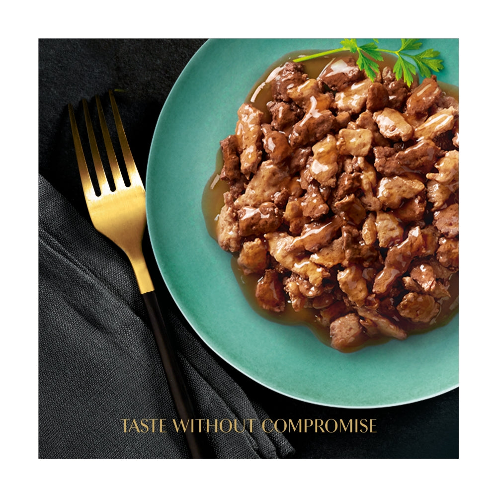 Sheba Select Slices Cat Food | Beef & Turkey in Gravy 85g