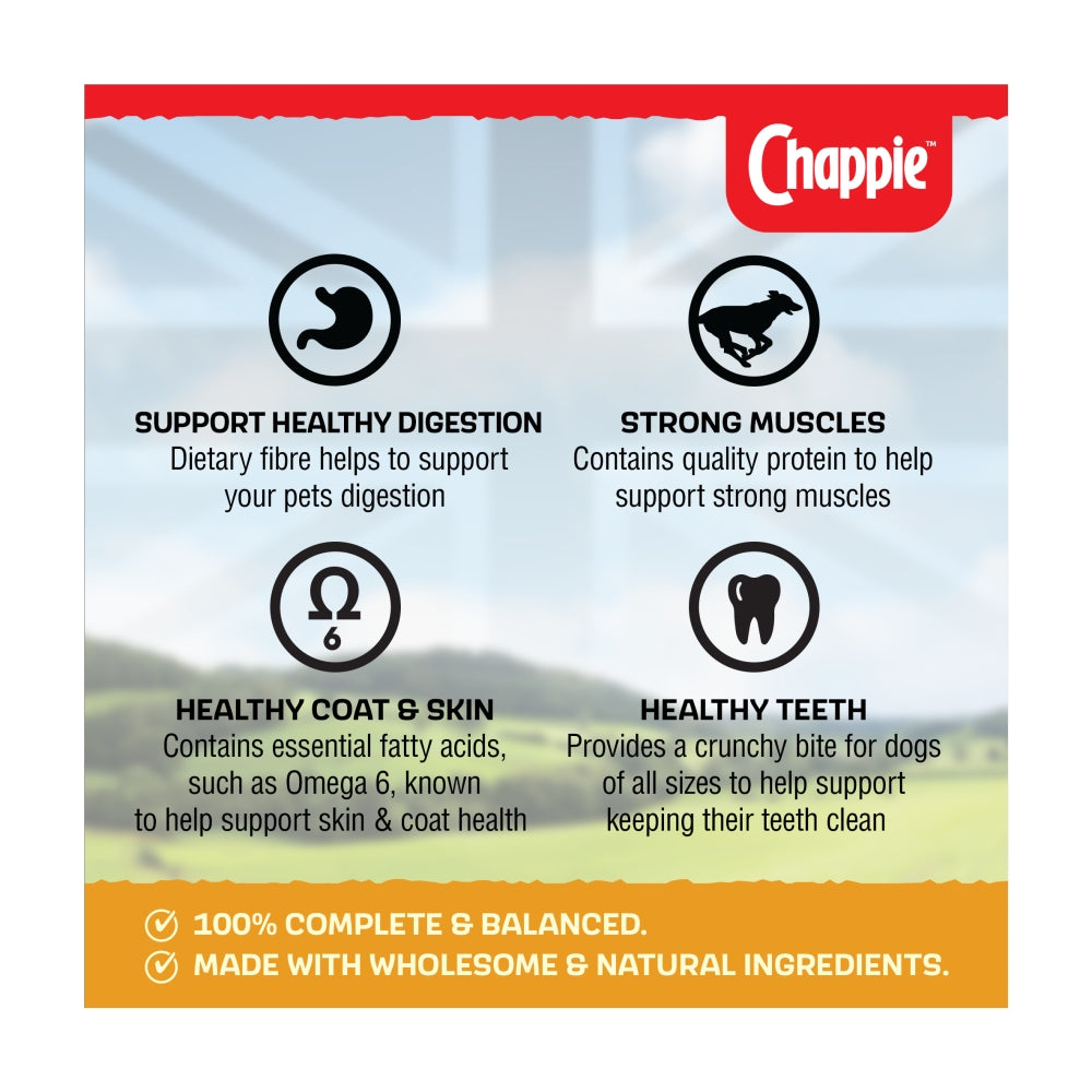 Chappie | Dry Dog Food | Adult | Chicken & Wholegrain - 15kg