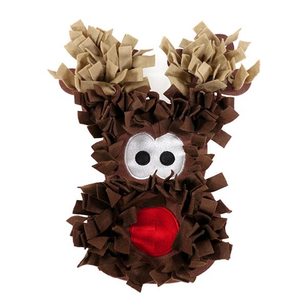 Cupid & Comet | Festive Pet Toy | Reindeer Snuffle Mat