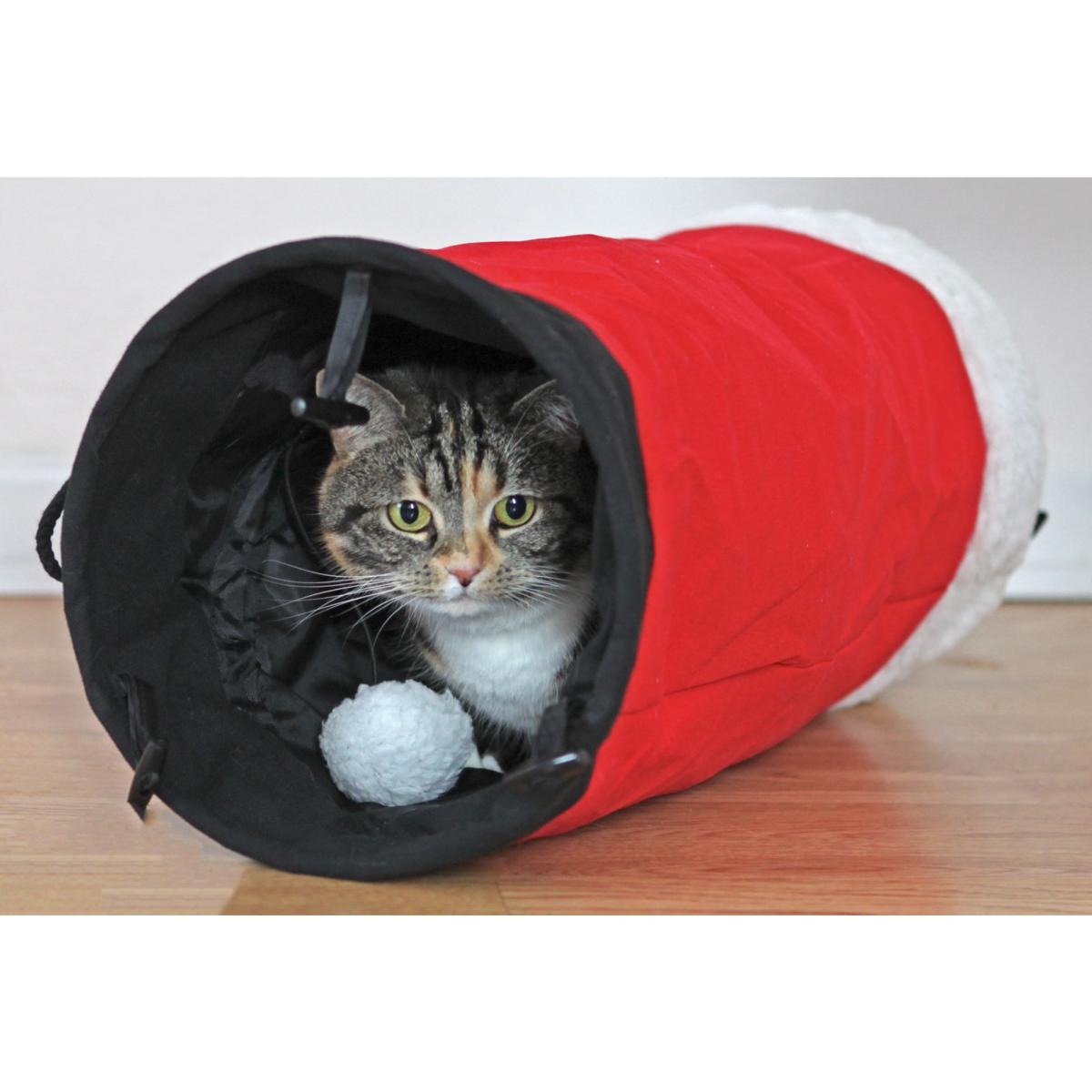Cupid & Comet | Santa's Trousers | Christmas Cat Tunnel