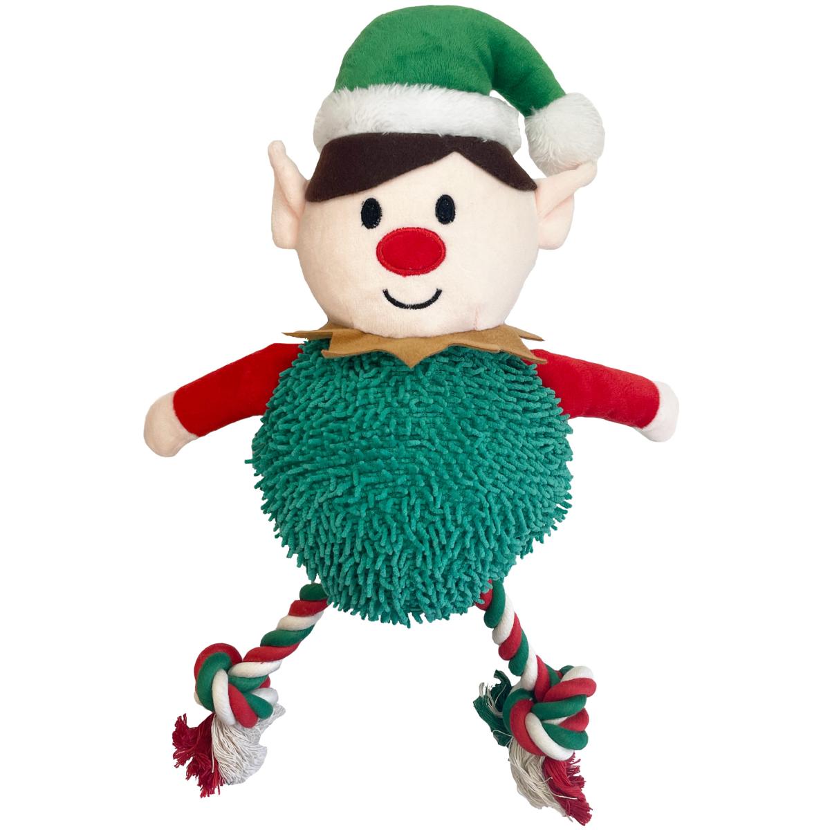 Holly & Robin | Christmas Dog Toy | Moppy Party Elf