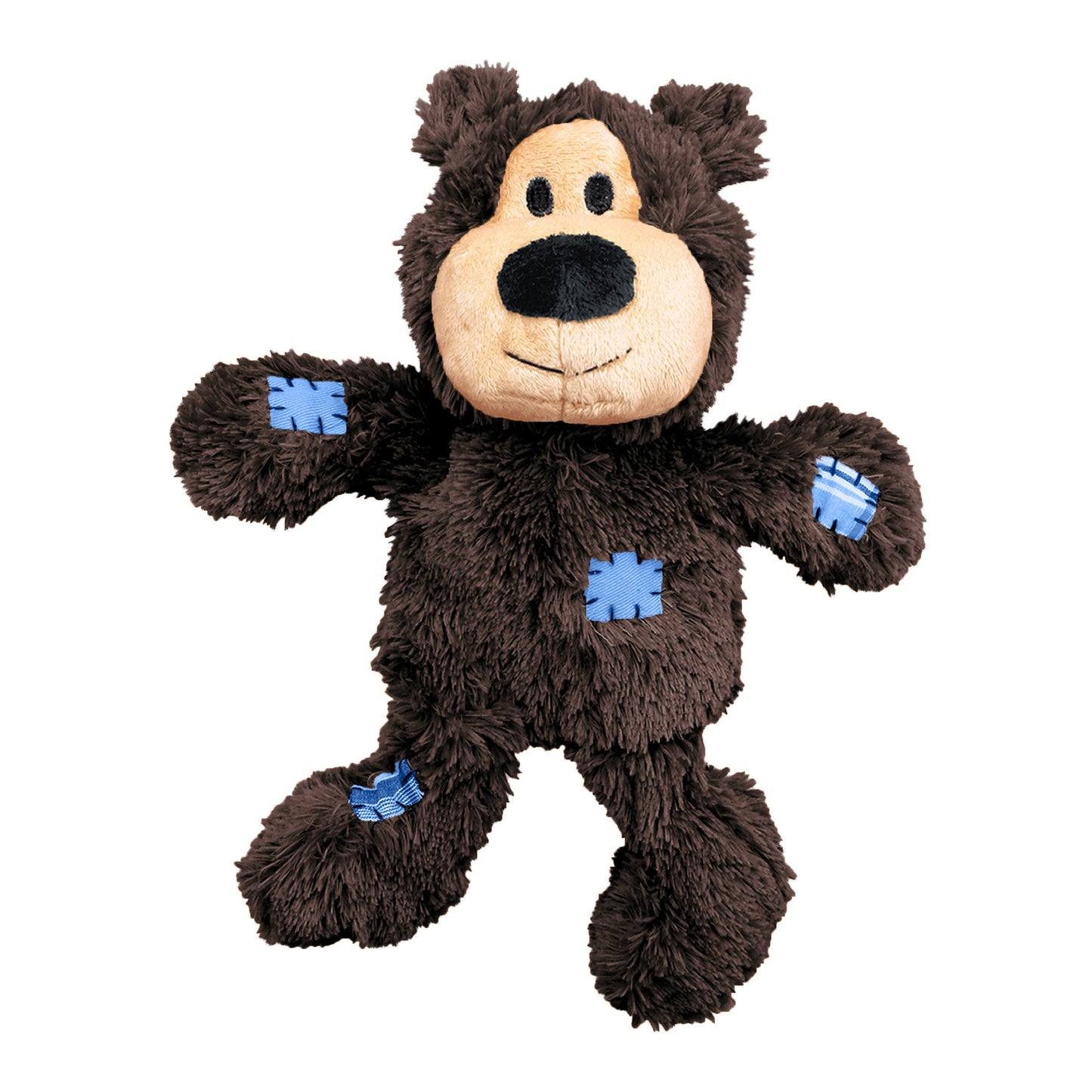 KONG Wild Knots Brown Bear for Small & Medium Dogs