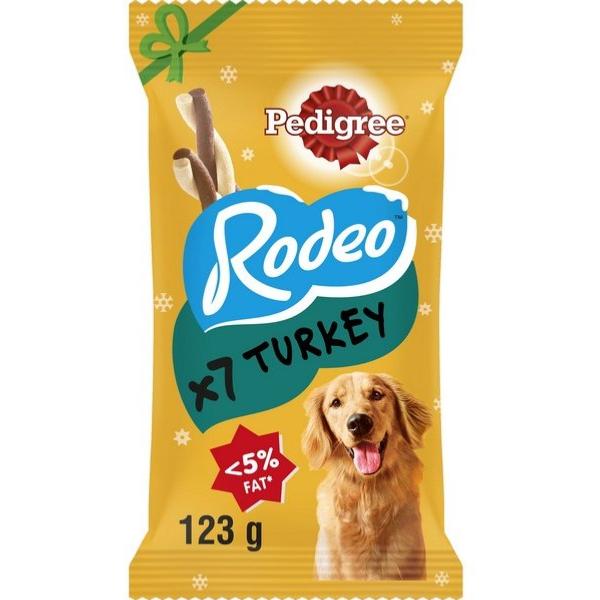 Pedigree | Christmas Turkey Rodeo - 7 Sticks | Dog Training Treats