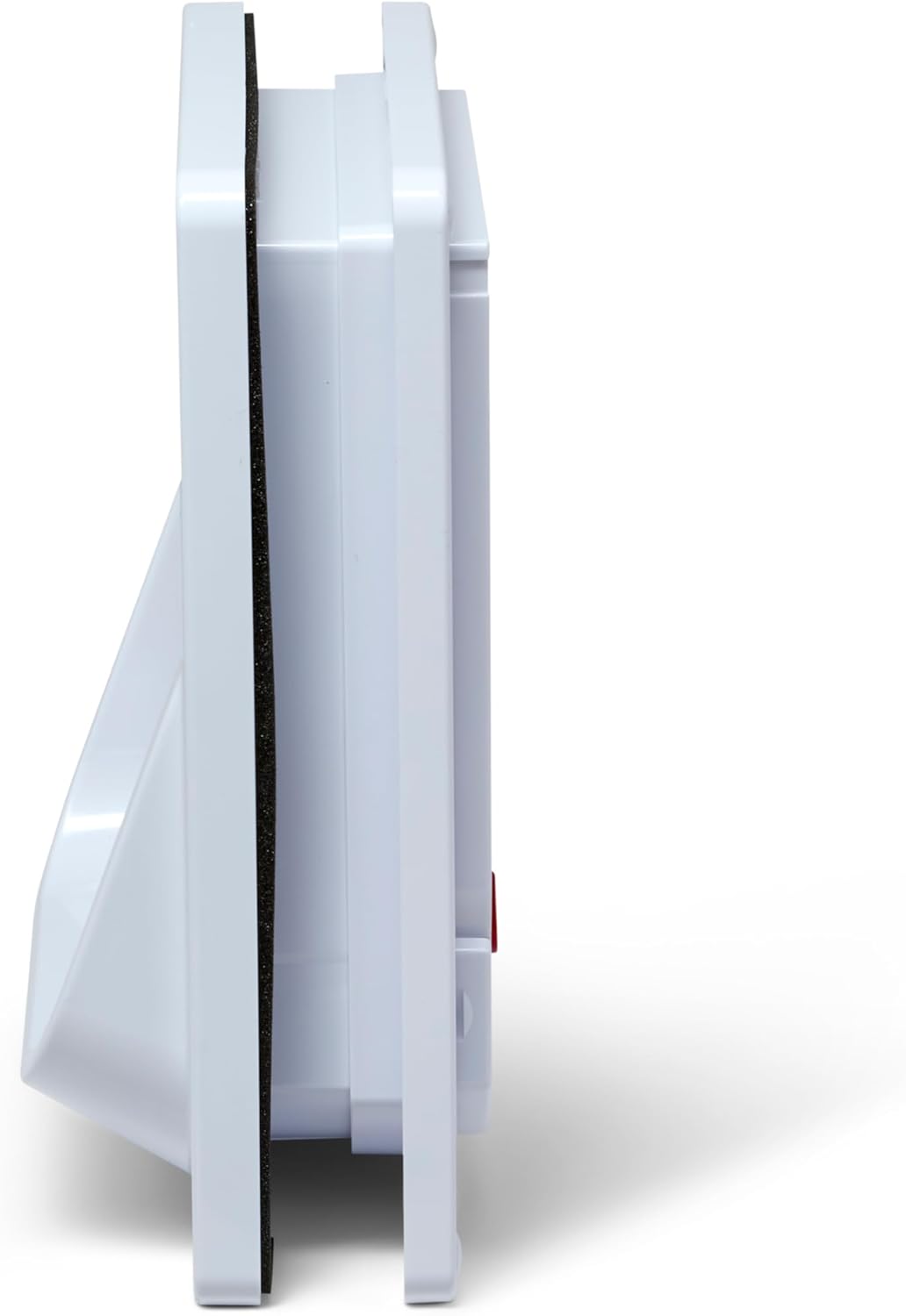 Side view of the cat flap