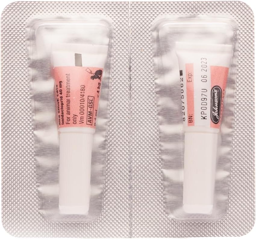 Johnson's 4Fleas Dual Action Spot On for Cats | All Sizes | Pet Connection
