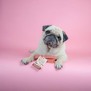 Yakers Strawberry | Himalyan Yak Milk | Hard Cheese Dog Chew - Medium