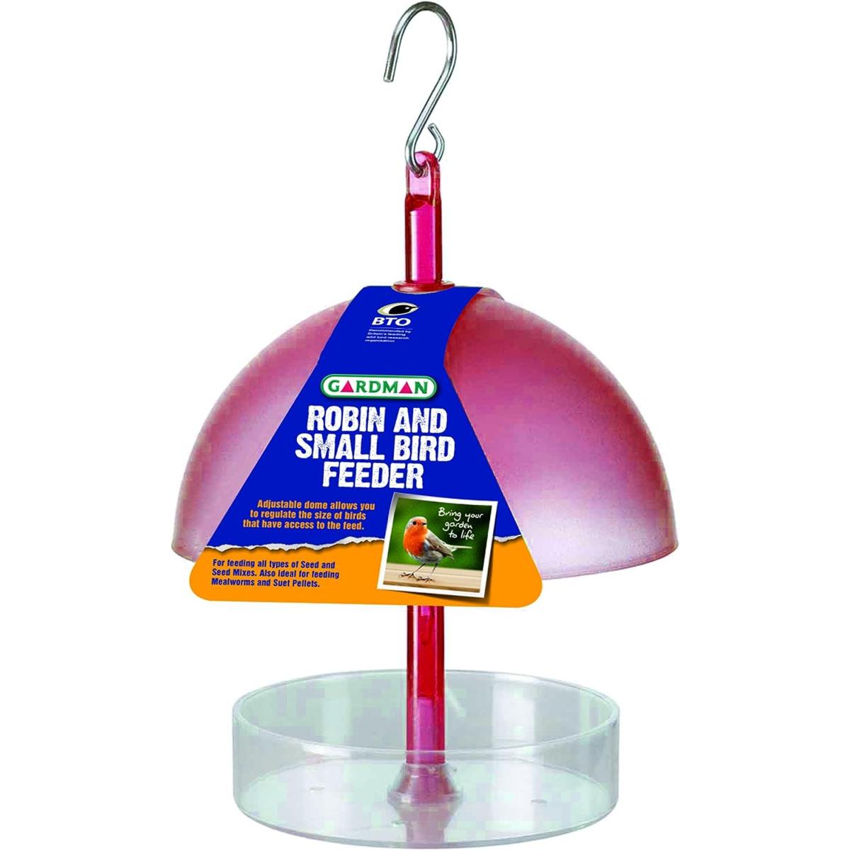Gardman | Wild Bird Feeding | Hanging Robin & Small Bird Feeder