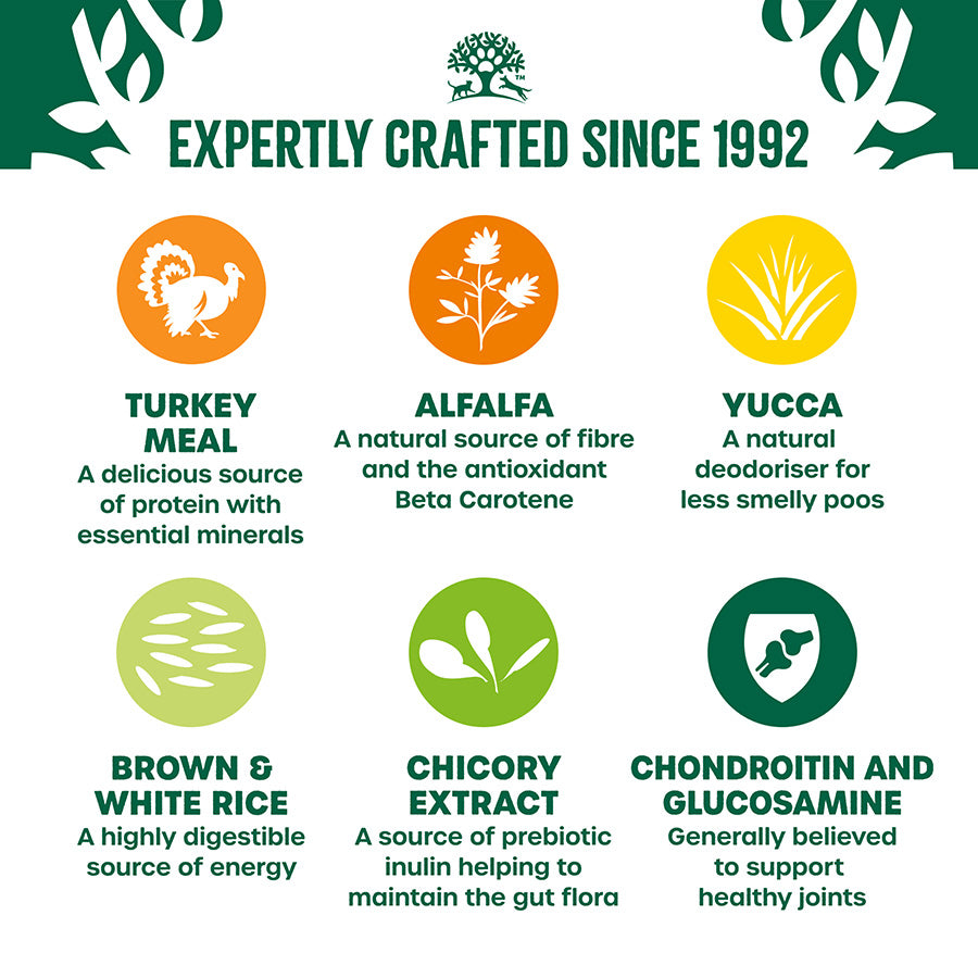 James Wellbeloved | Dry Dog Food | Senior | Rich In Turkey & Rice