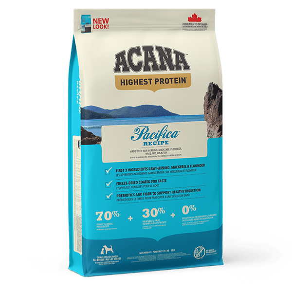 Acana Highest Protein | Grain Free Dog Food | Adult | Pacifica - 2kg