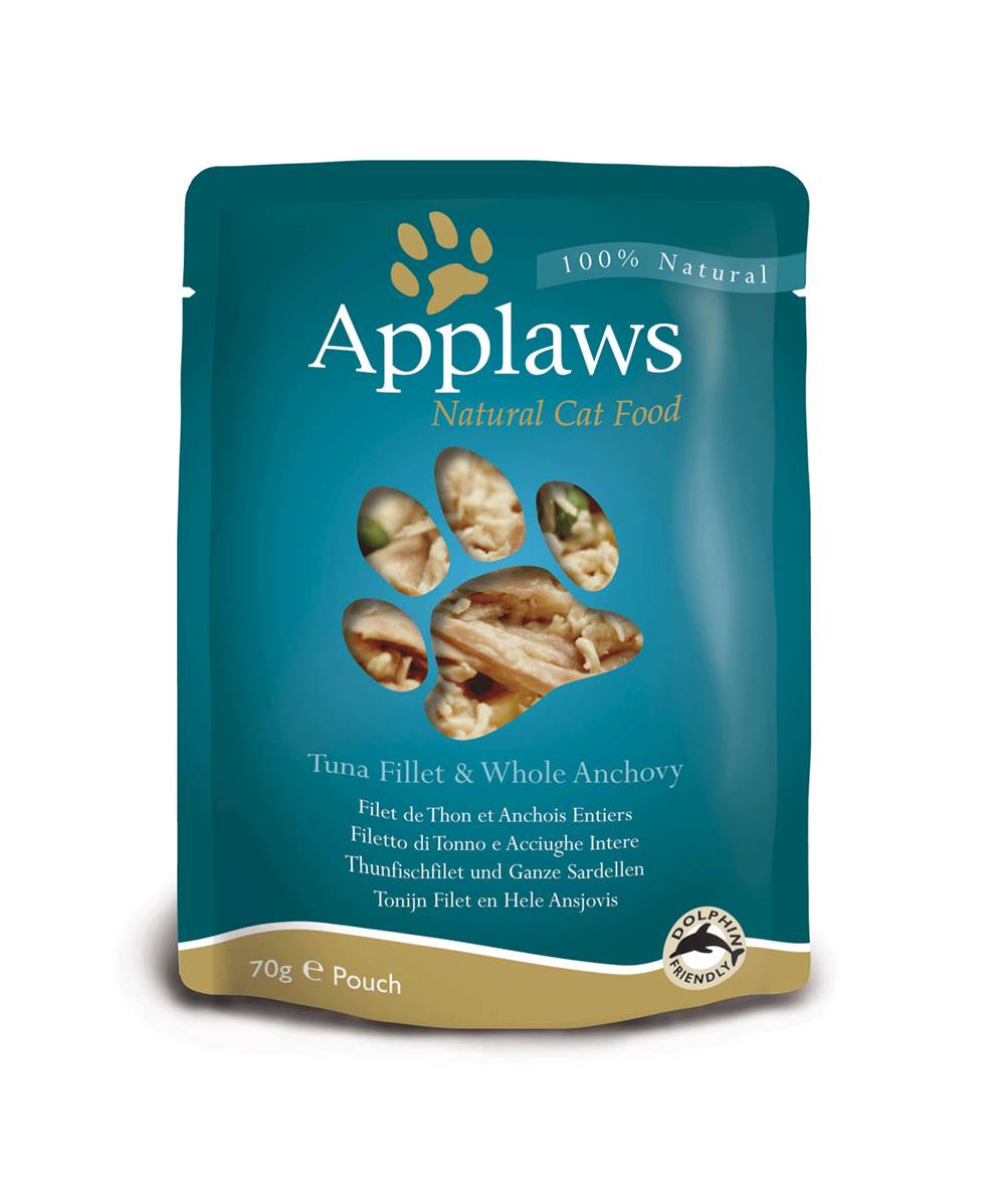 Applaws | Wet Cat Food Pouch | Natural Tuna & Anchovy - 70g