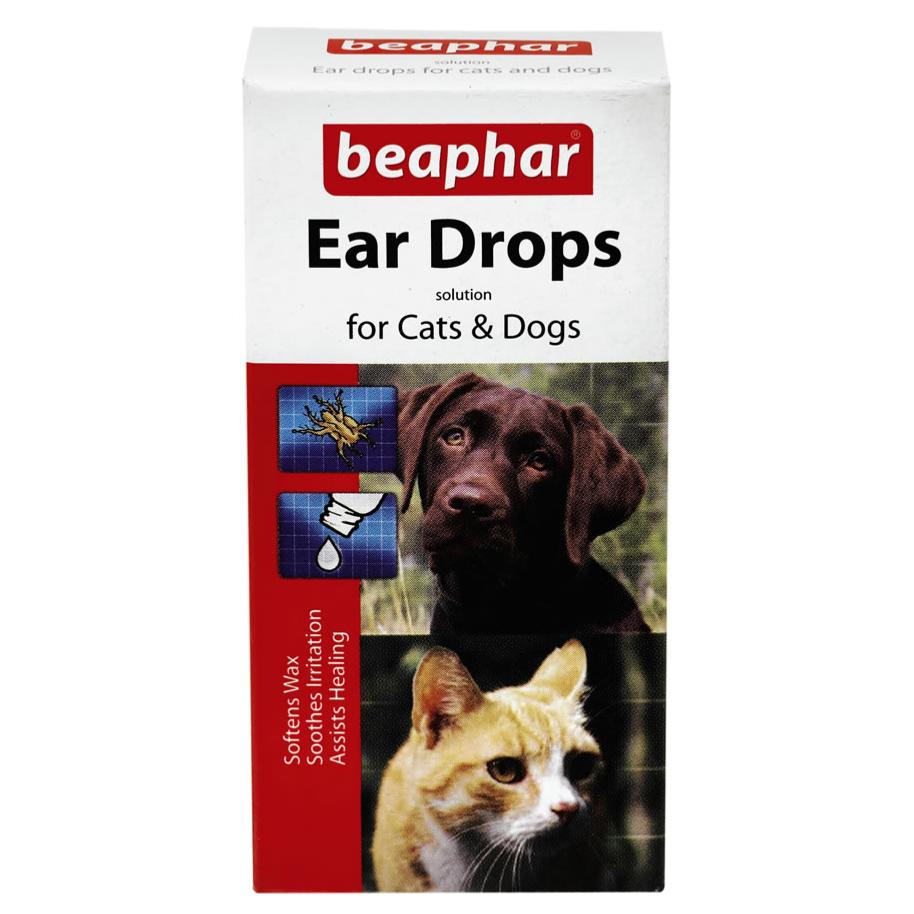 Beaphar | Dog & Cat Ear Mite & Wax Control | Drops - 15ml