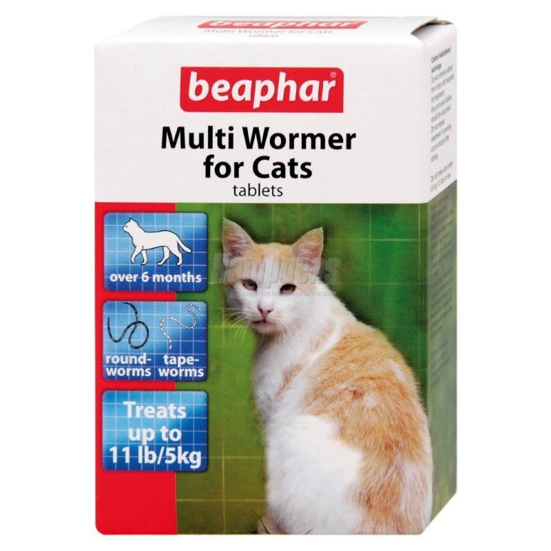 Beaphar | Cat Worm Control | Multi-Dose Wormer Tablets