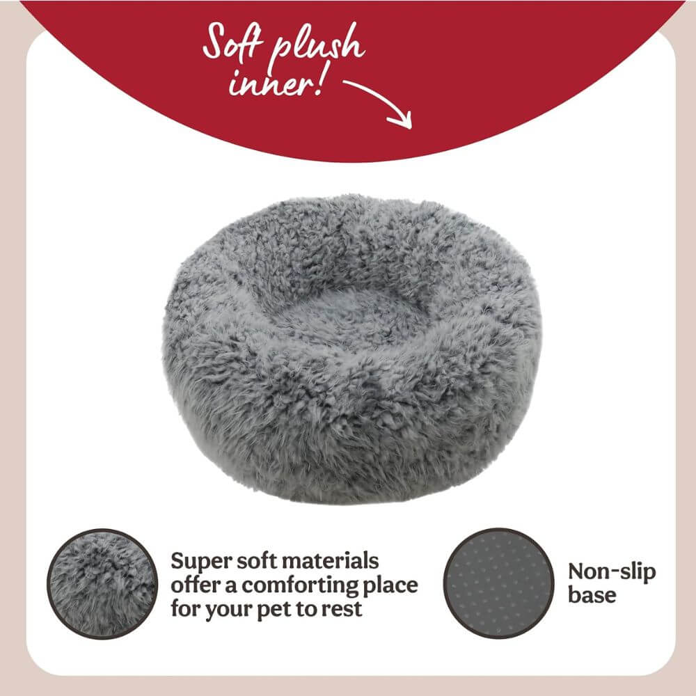 Rosewood Silver Fluff Comfort Bed medium (66x66x12cm)