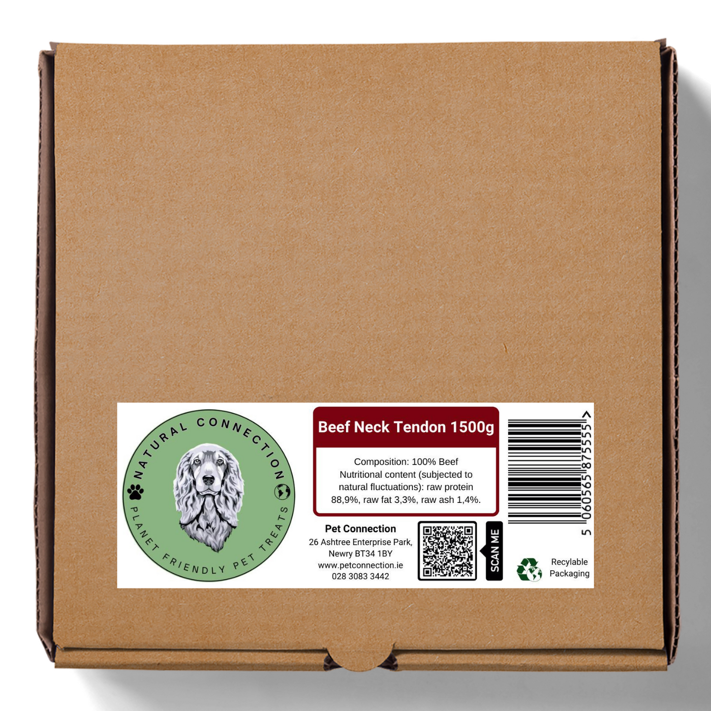 Beef Neck Tendon | Delicious, Tough Chewy Dog Treats by Natural Connection