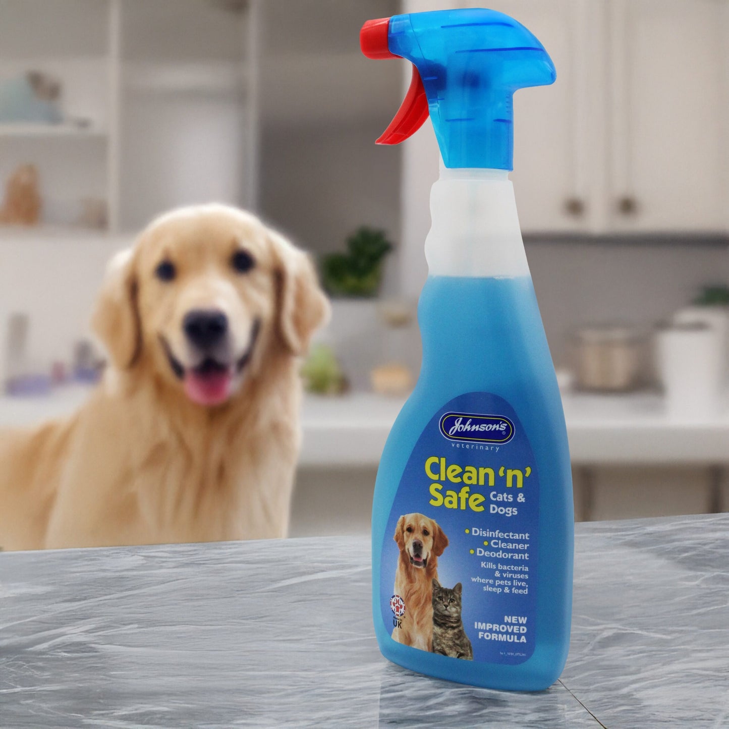 Johnson's Veterinary | Pet Safe | Clean 'N' Safe Disinfectant - 500ml