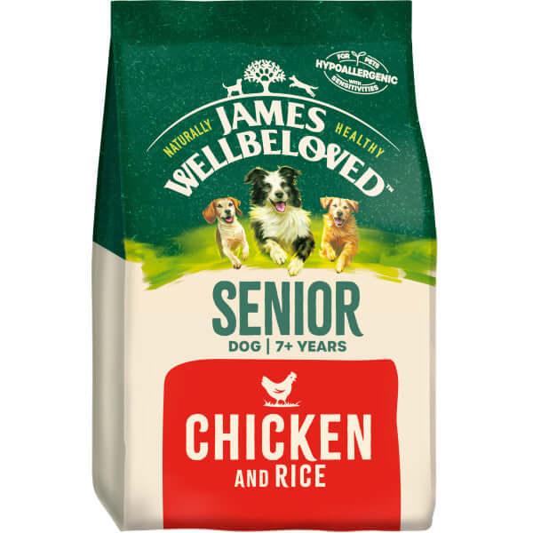 James Wellbeloved Dry Dog Food Senior Chicken Rice