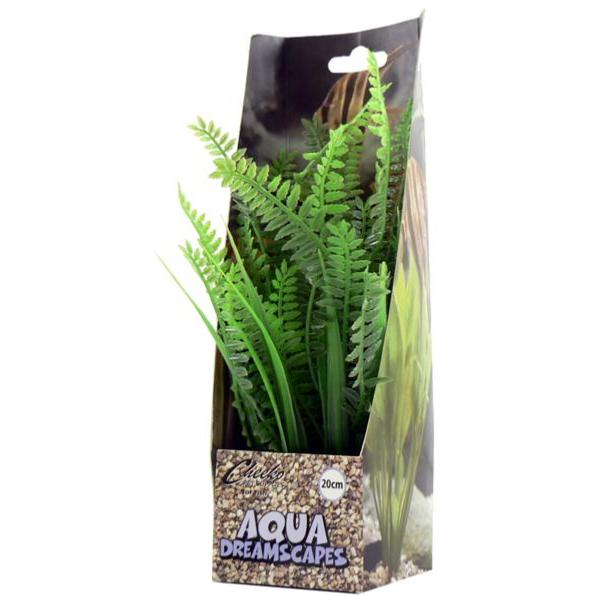 Cheeko Aqua Dreamscapes Aquatic Plant - Amazon Fern Grass 20cm