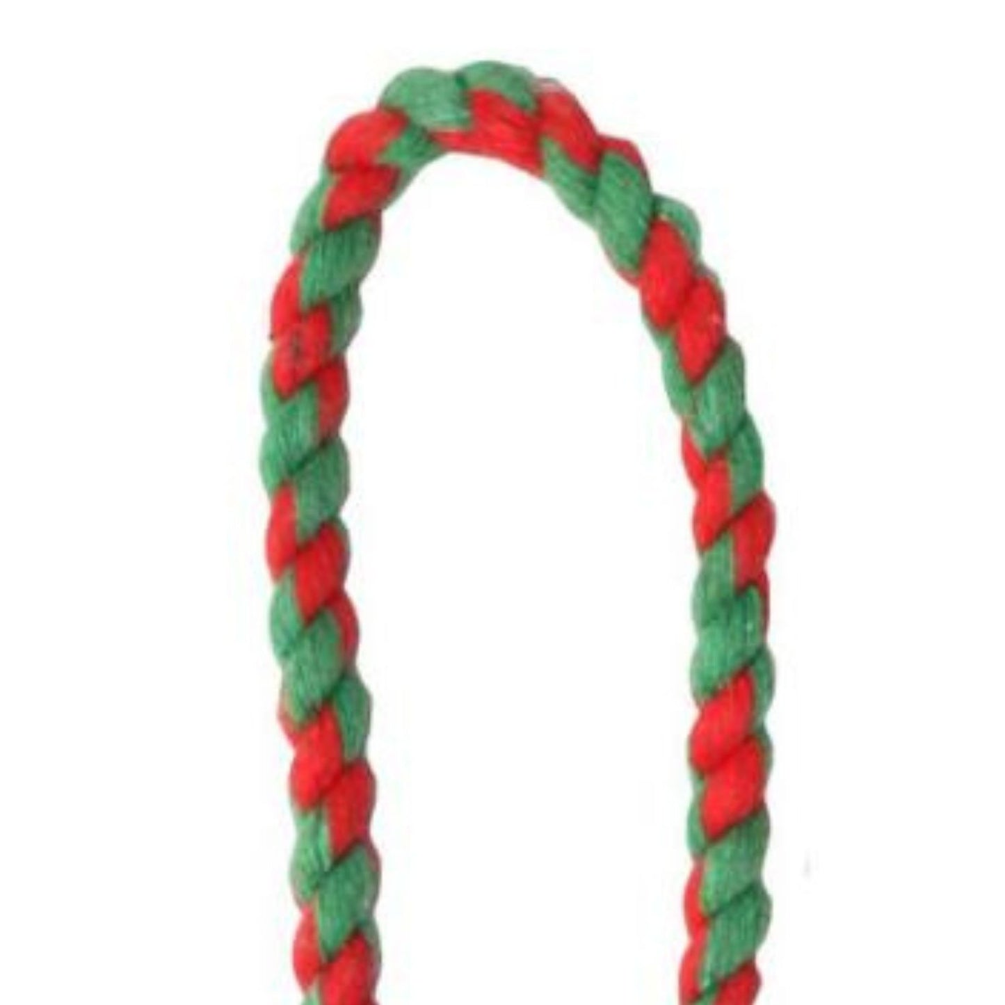 Good Boy Festive Squeaky Ding Dong Rope & Rubber Bell – Christmas Dog Toy (25cm)