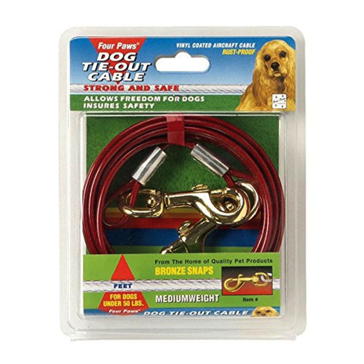 Four Paws Tie Out Cable (Mediumweight)