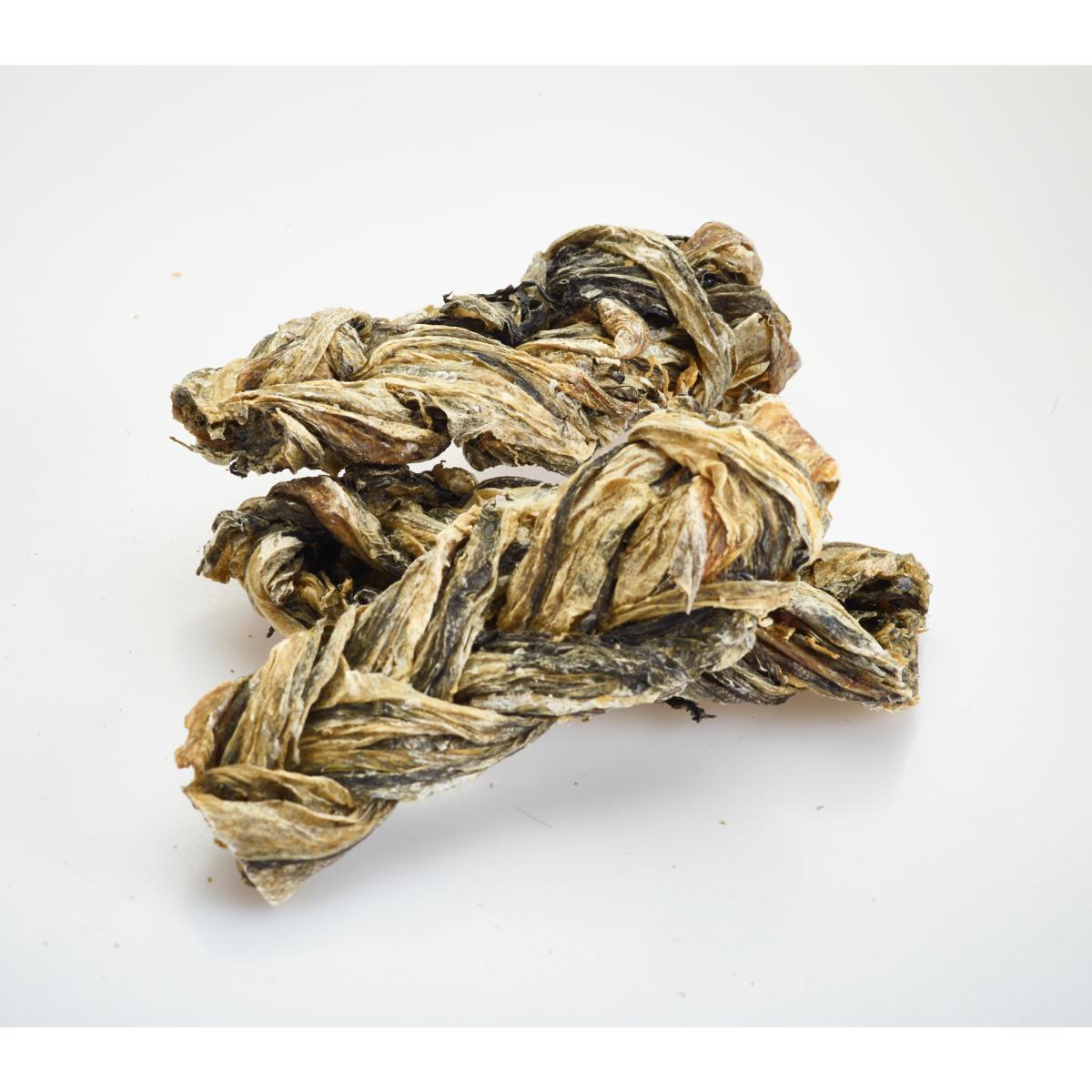 Fish4Dogs Sea Jerky Whoppers 100% White Fish Skins - 500g