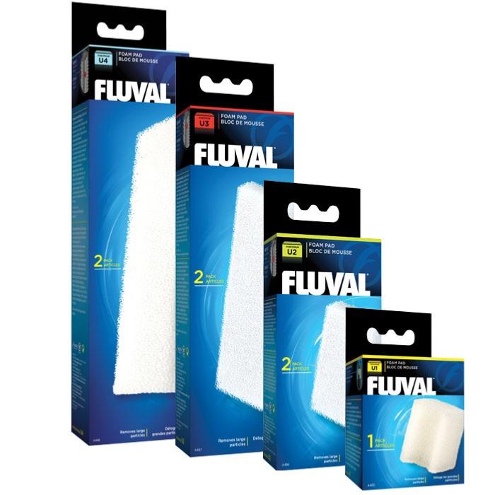 Fluval Foam Pads Aquarium Filter Media Sponge (U Series)