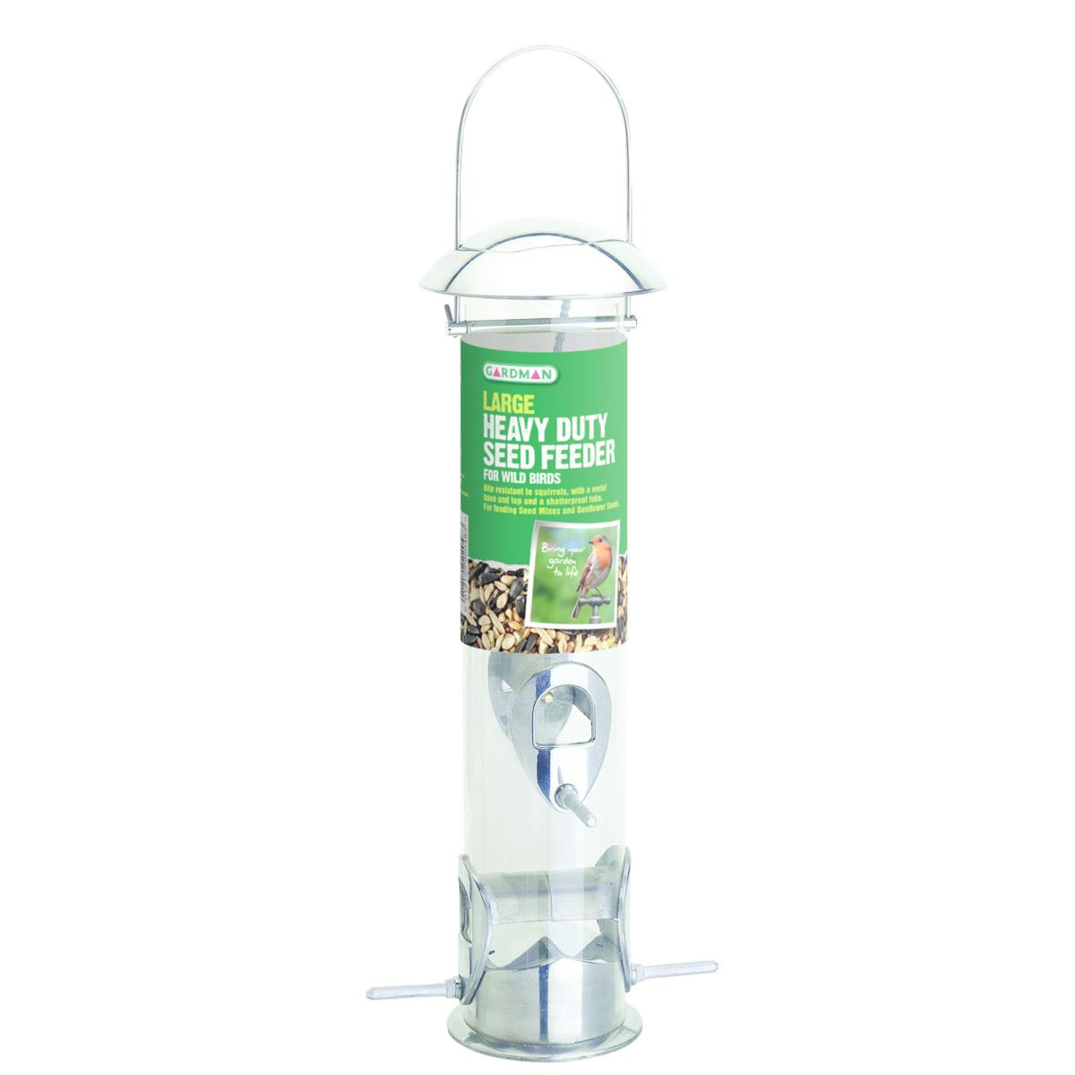Gardman | Wild Bird Feeding | Heavy Duty Seed Feeder