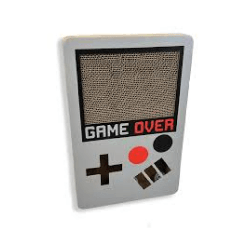 Tabby Patch Gamerboy Cat Scratcher