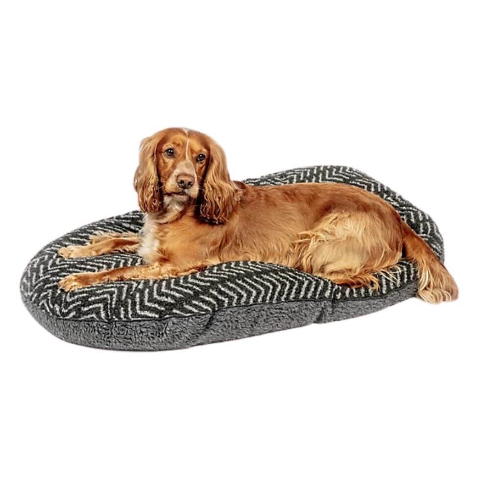 Fleece Charcoal Arrows Quilted Mattress X Large (40")