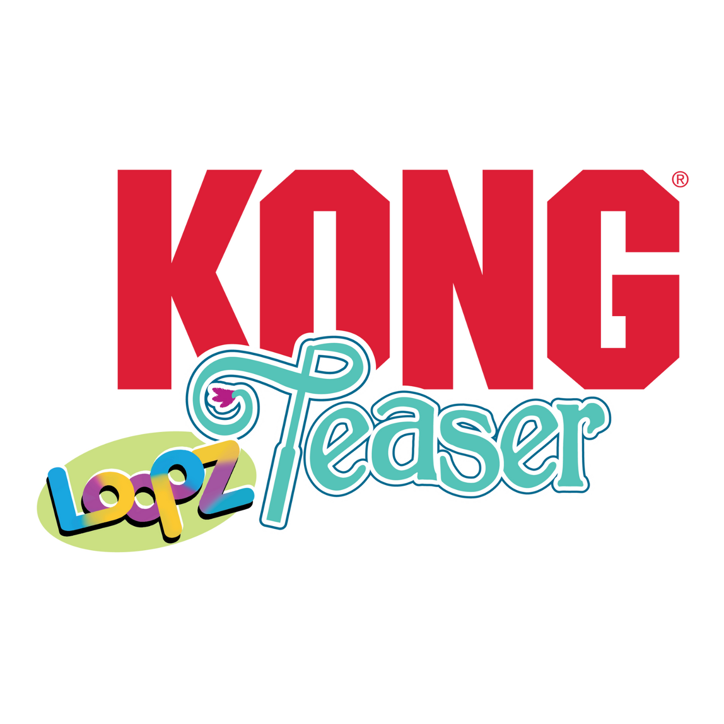 KONG Holiday Teaser Loopz | Christmas Cat Toy