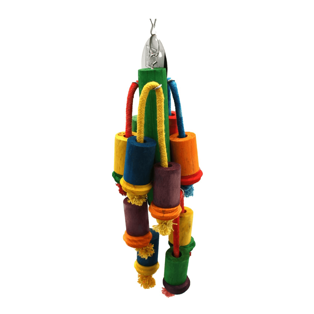 Happy Pet Playtime Wooden Bird Toy