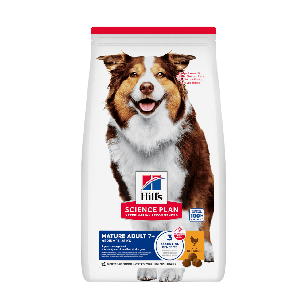Hills Science Plan Mature Adult 7+ Medium 11-25kg- 6KG