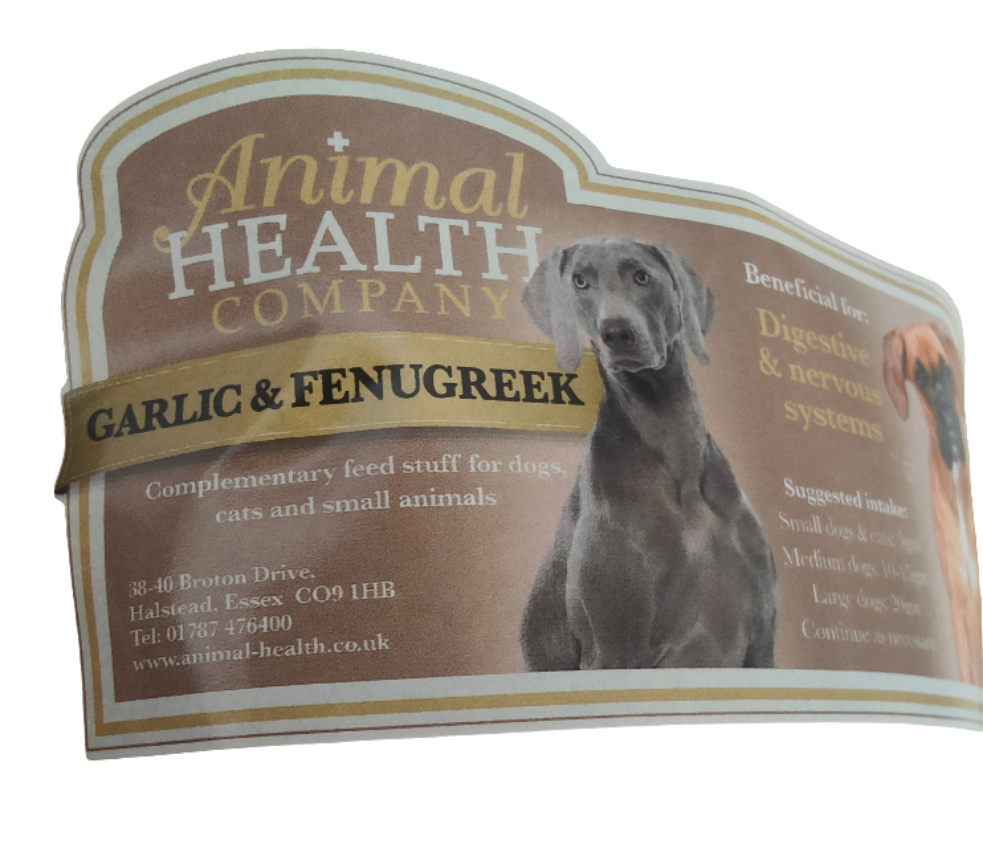 Garlic & Fenugreek Powder | Natural Insect Repellent & Digestive Aid for Dogs by Animal Health Company