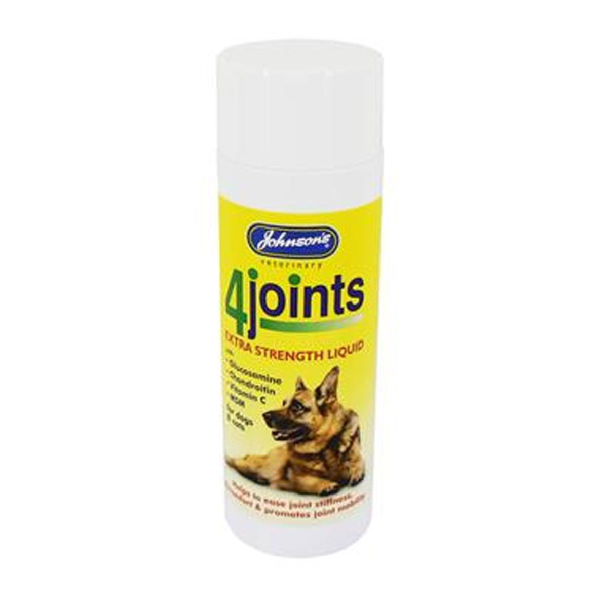 Johnson's Veterinary | Dog Joint Supplement | 4Joints Mobility Extra Strength Liquid - 100ml