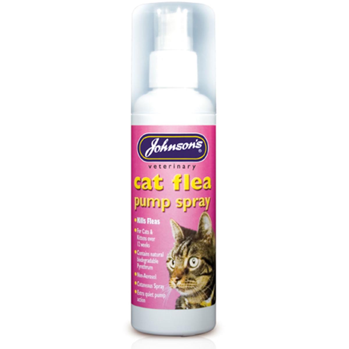 Johnson's | Cat Flea Control | Pump Action Spray - 100ml