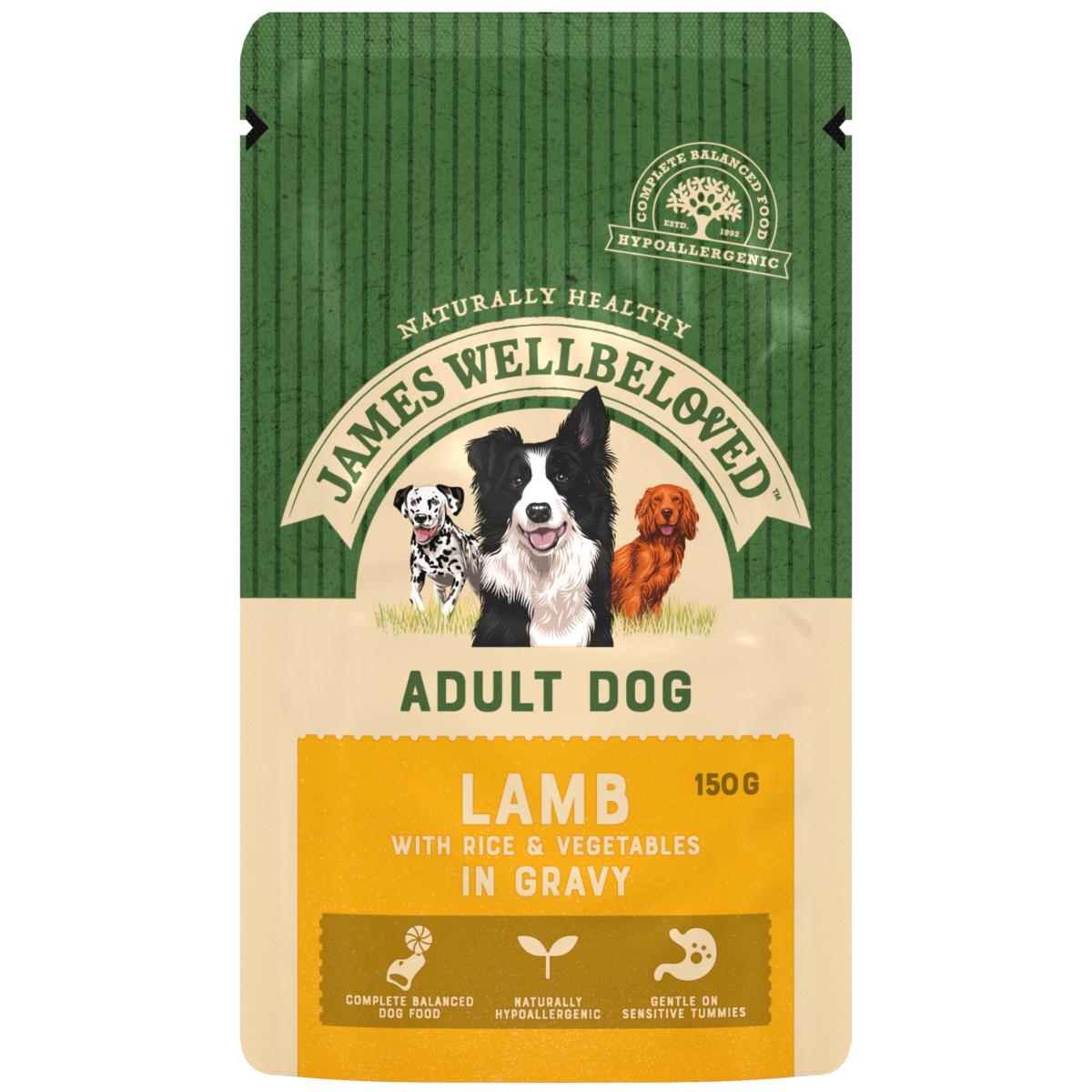 James Wellbeloved | Gluten Free Wet Dog Food | Lamb - 150g