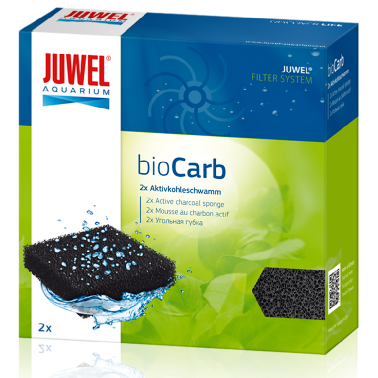Juwel BioCarb Aquarium Filter Media BioFlow Carbon Sponge
