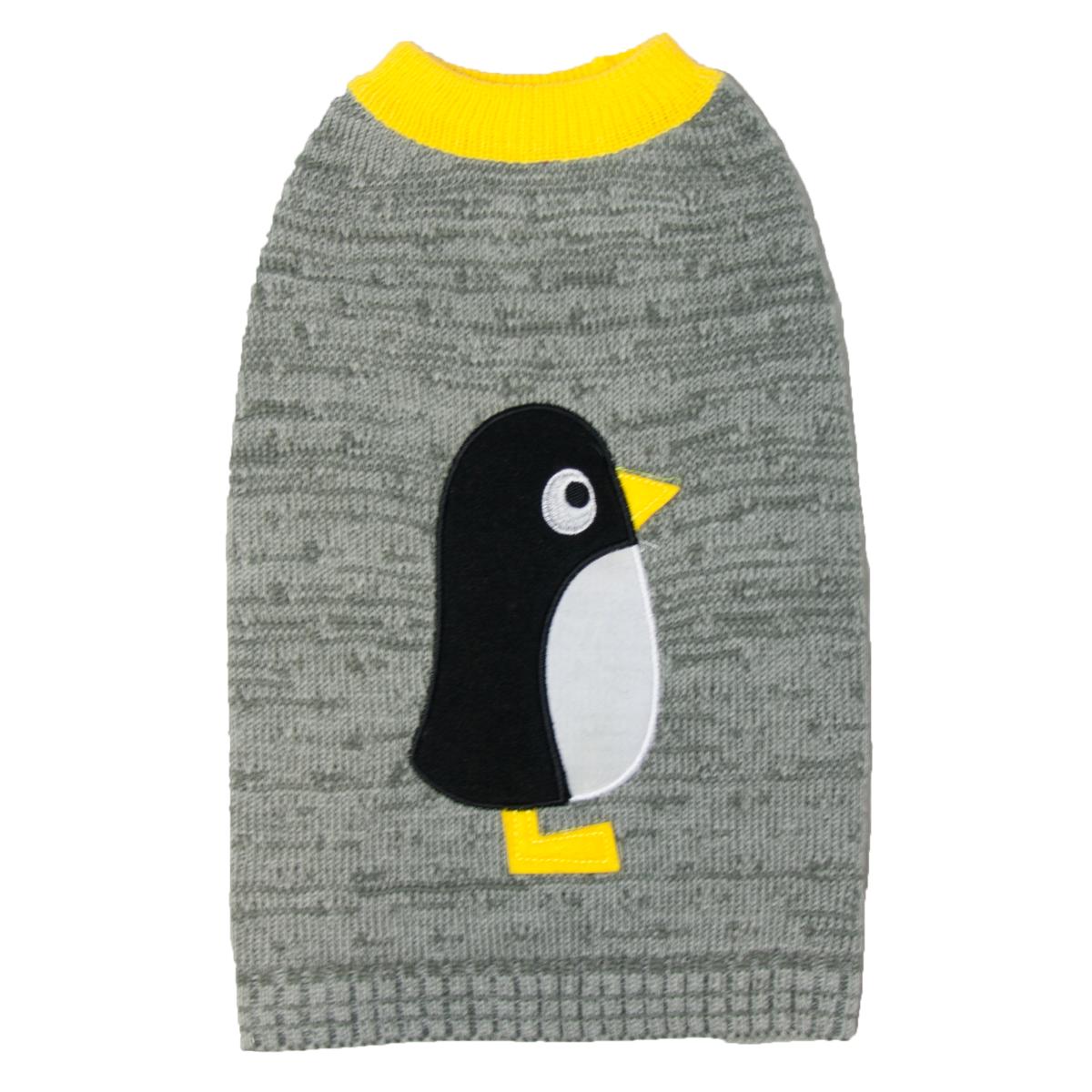 Sotnos | Grey Penguin | Dog Christmas Jumper