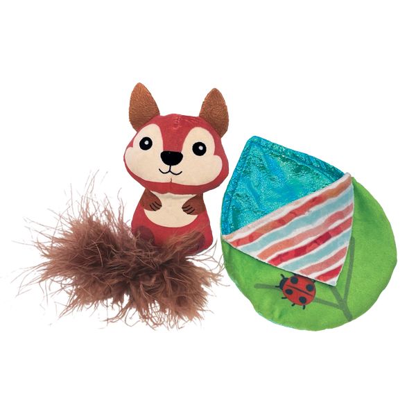 Kong Pull-A-Partz Tuck Squirrel 17cm