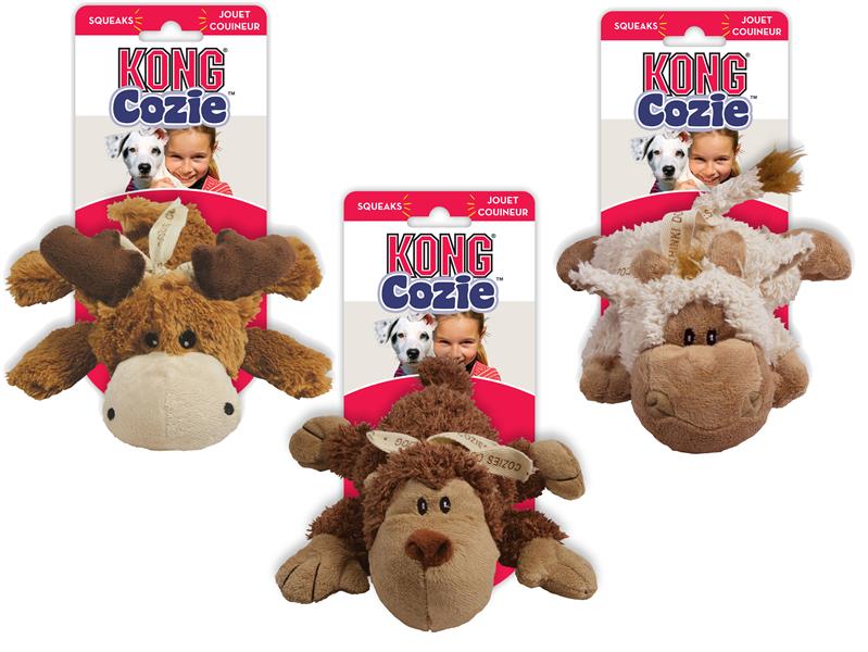 KONG Cozies Dog Toy- Medium - 3 Characters To Collect