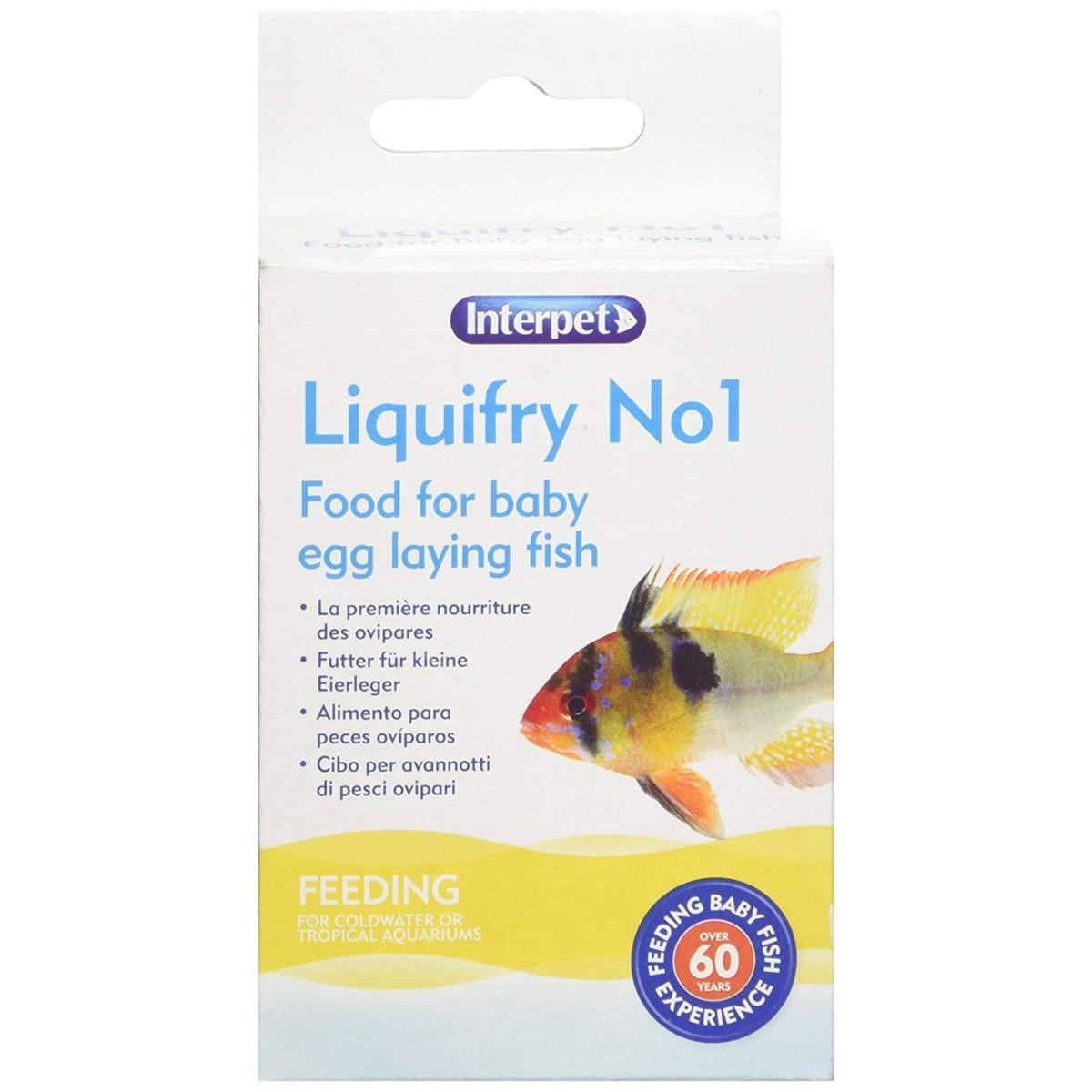 Interpet Liquifry Baby Fish Food | Egg Layers, Livebearers, Tropical & Coldwater Fish