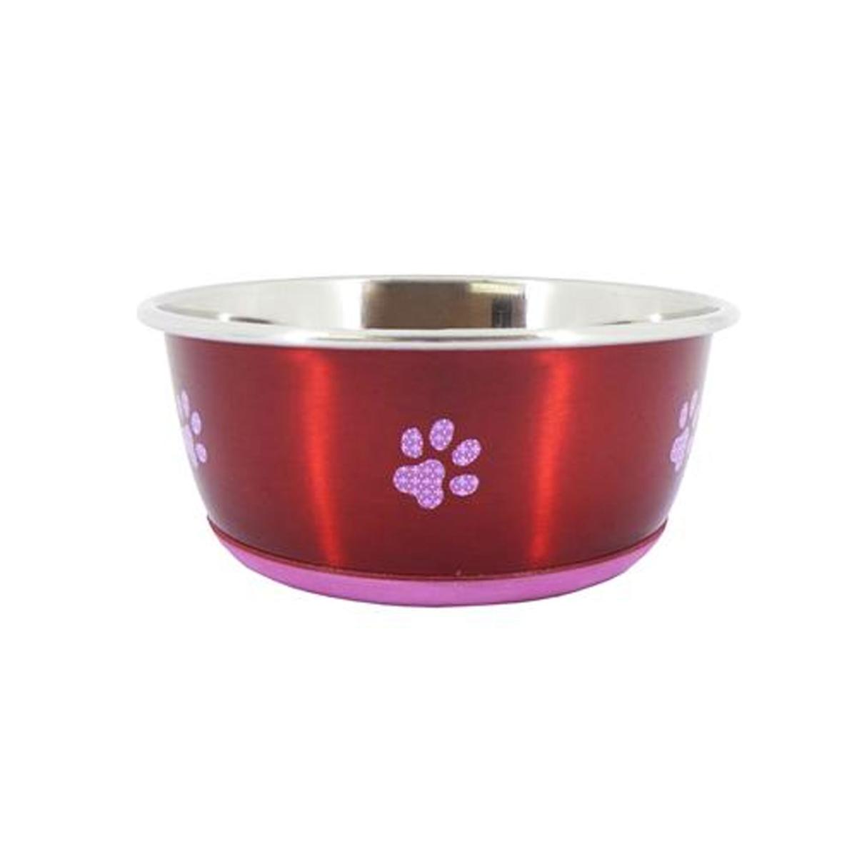 Cheeko Fusion Bowl For Dogs And Cats - Red