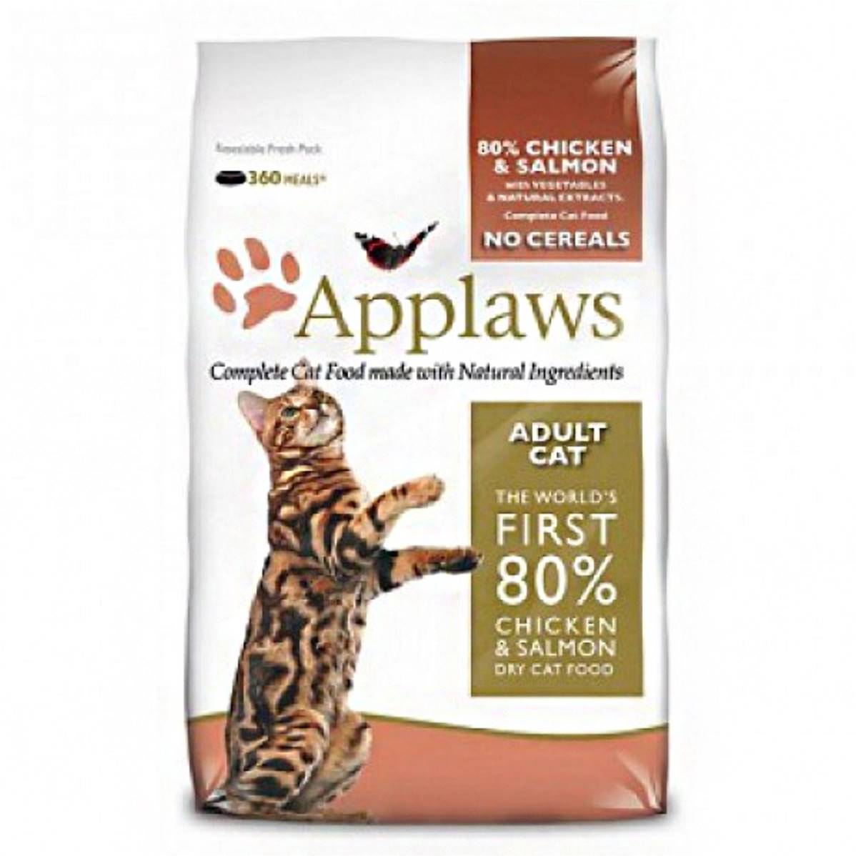 Applaws | Dry Cat Food | Adult | Chicken & Salmon - 400g