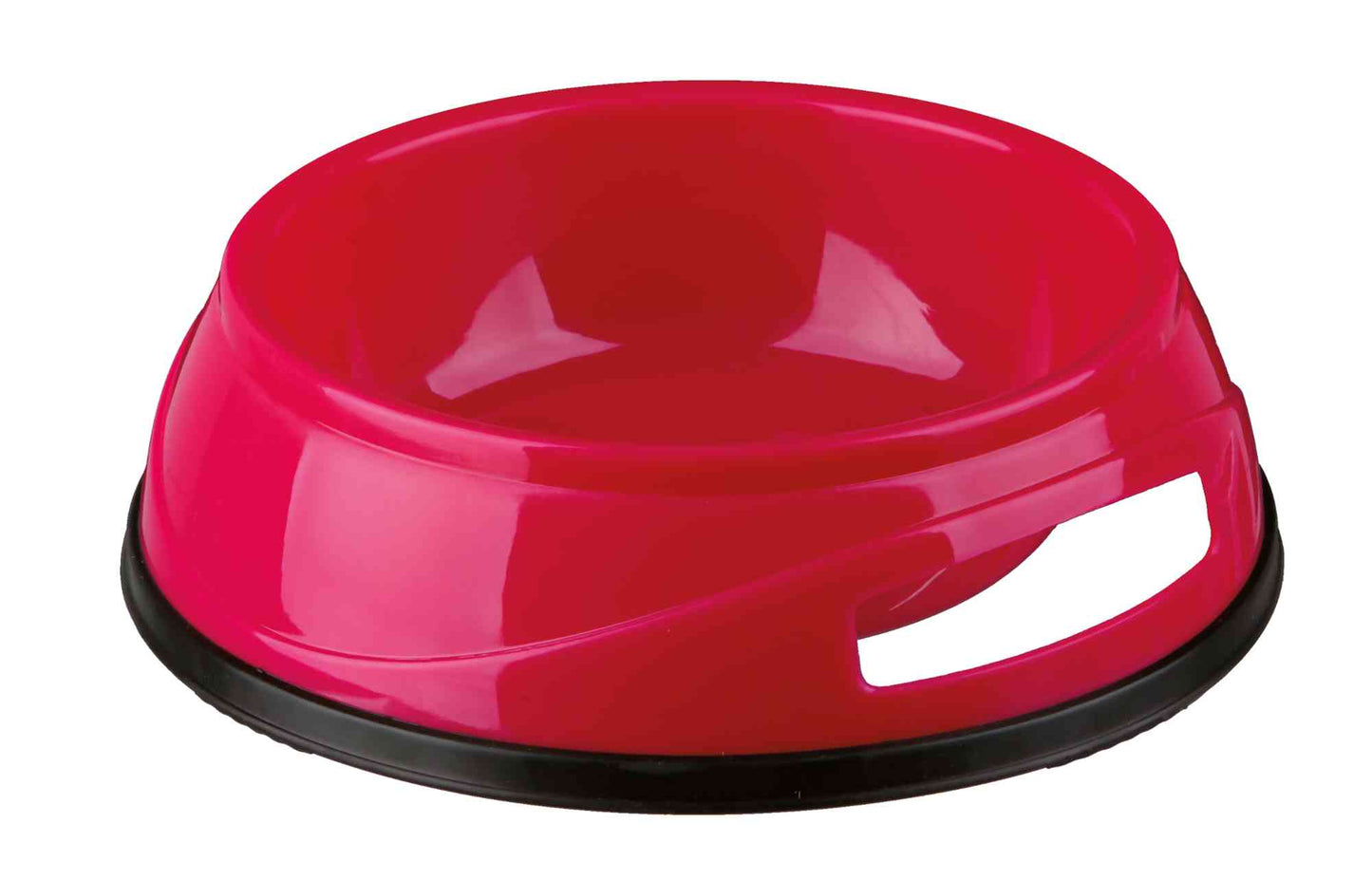 Trixie Bowl With Rubber Ring, Plastic, 0.5 Litre