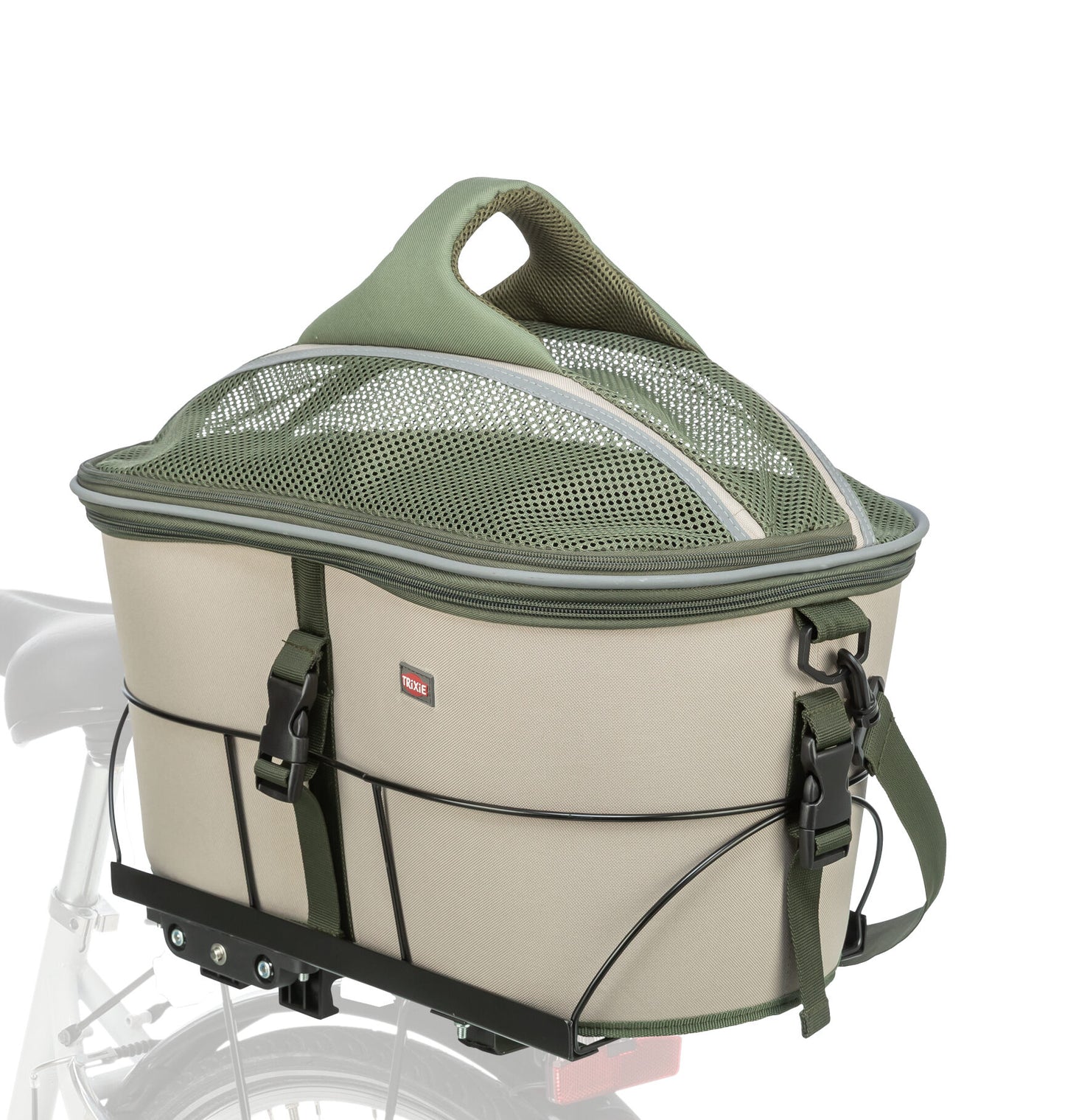 Trixie Bicycle Basket for Rear Rack – For Dogs up to 10kg