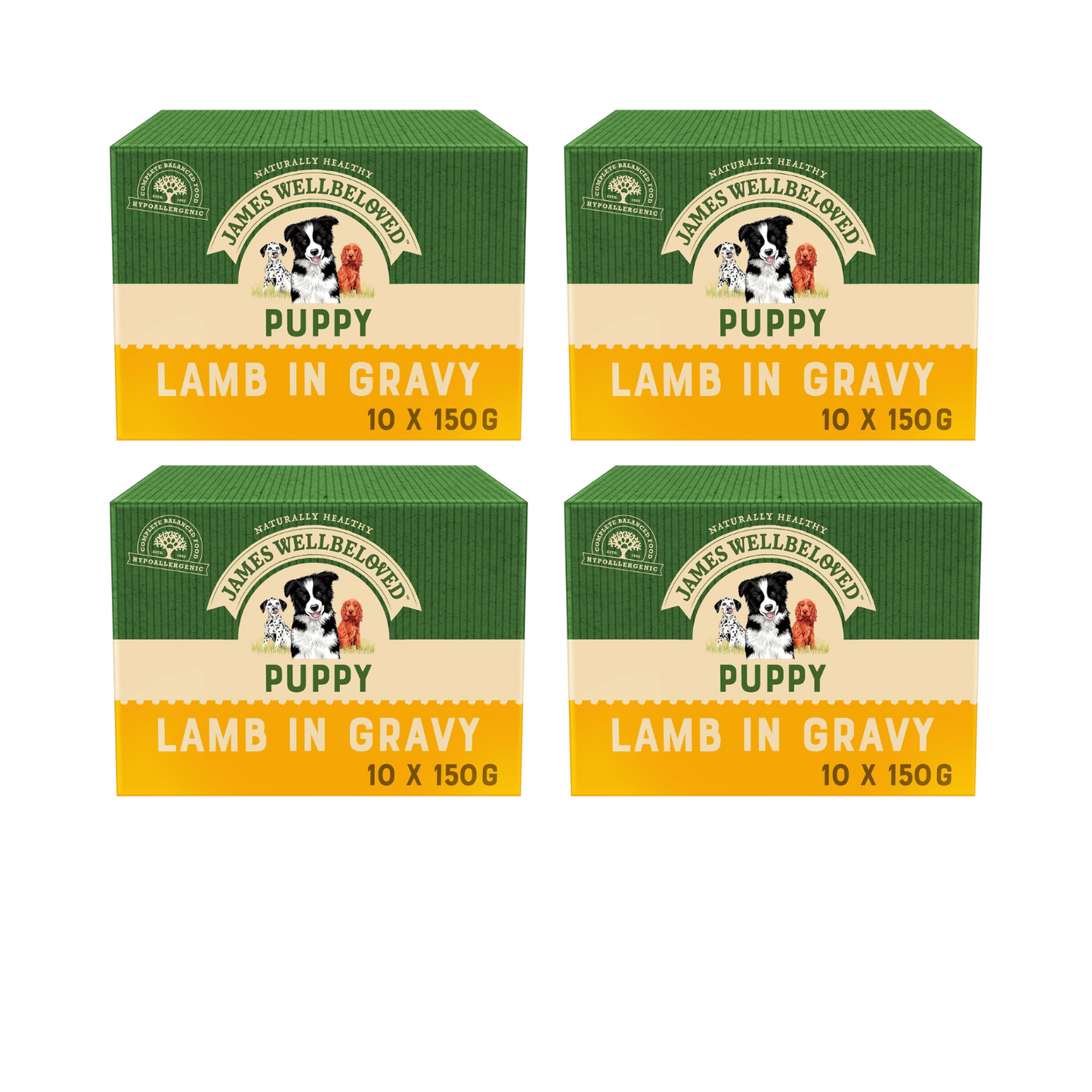 Reduced! James Wellbeloved Gluten Free Wet Puppy Food Lamb - Old Packaging (BBE 31/08/25)