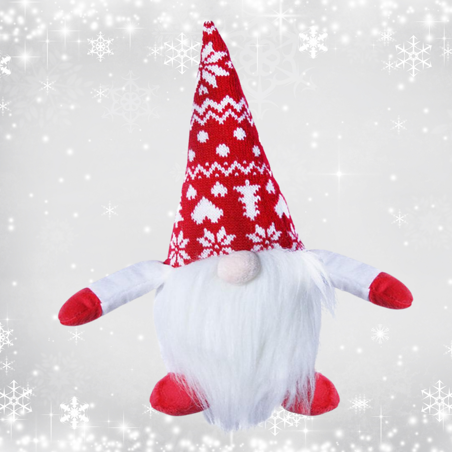 Dog Life Plush Alf the Elf – Christmas Dog Toy (Large, Squeaky & Cuddly)