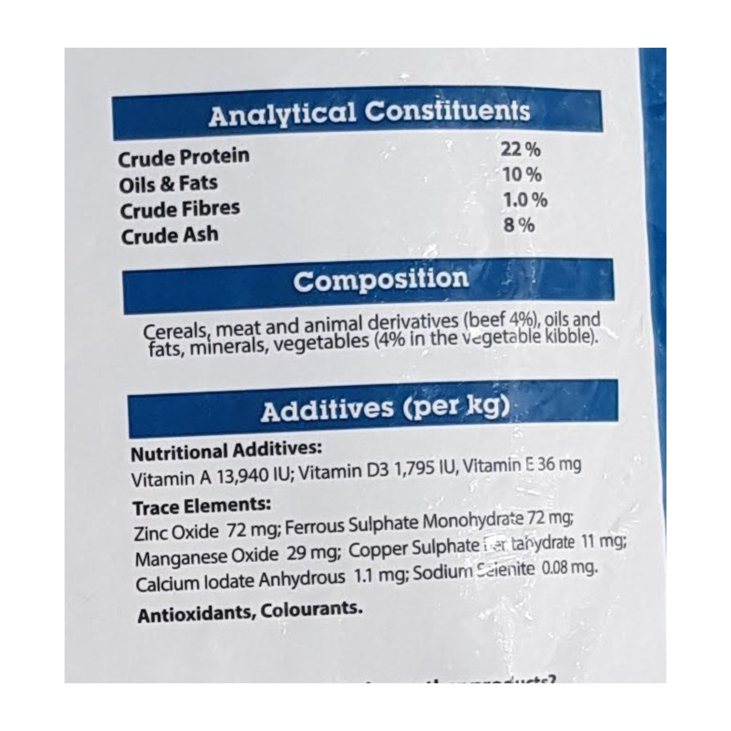Pedro | Dry Working Dog Food | Wonderdog Muesli Supreme with Beef & Vegetables - 15kg