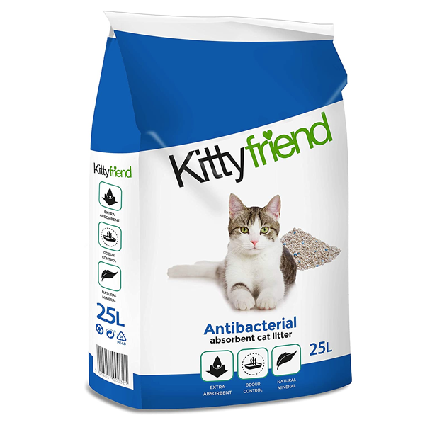 Sanicat Kittyfriend Antibacterial Non-Clumping Clay Cat Litter 25L